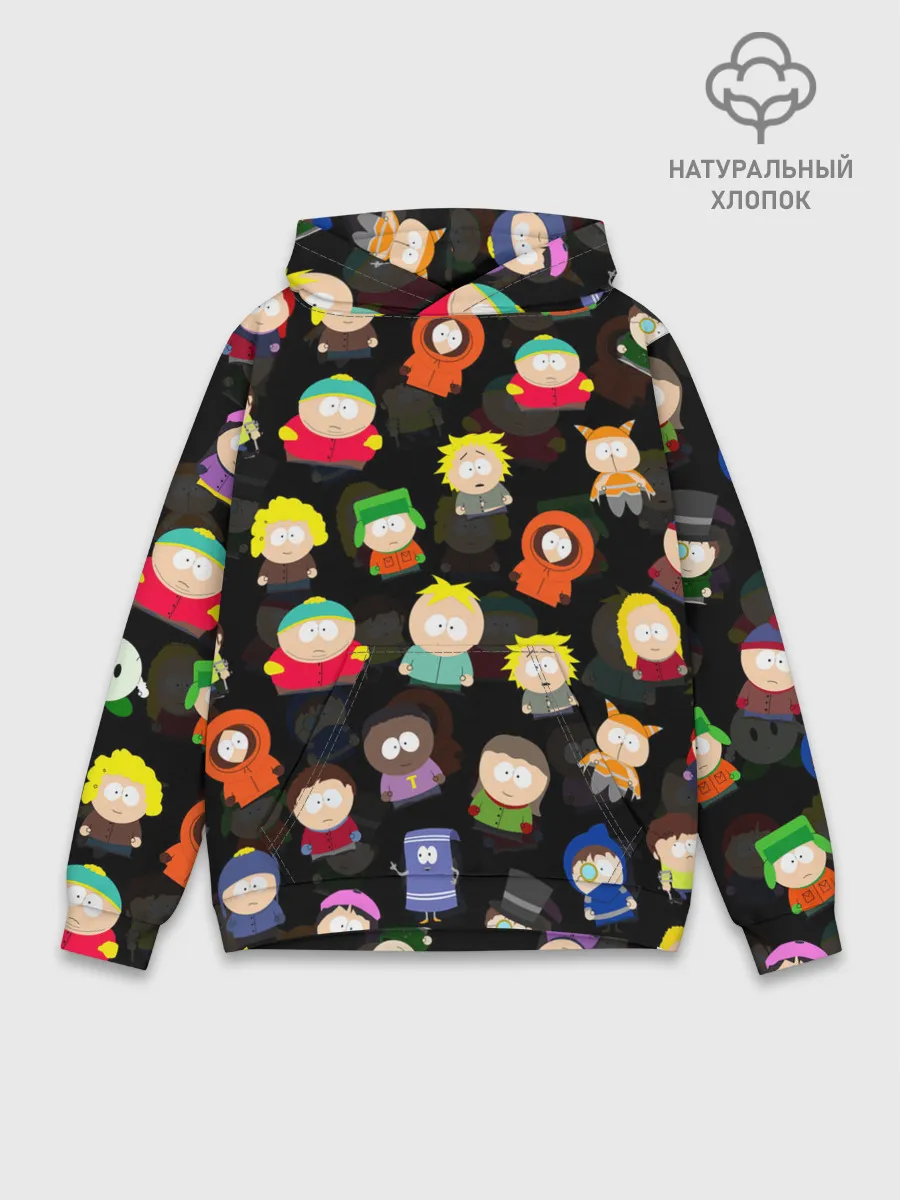 Худи мужской база хлопок / ЮЖНЫЙ ПАРК | SOUTH PARK