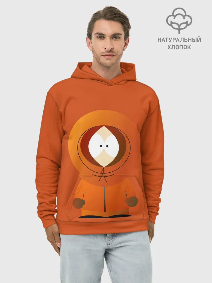 Худи мужской база хлопок / ЮЖНЫЙ ПАРК