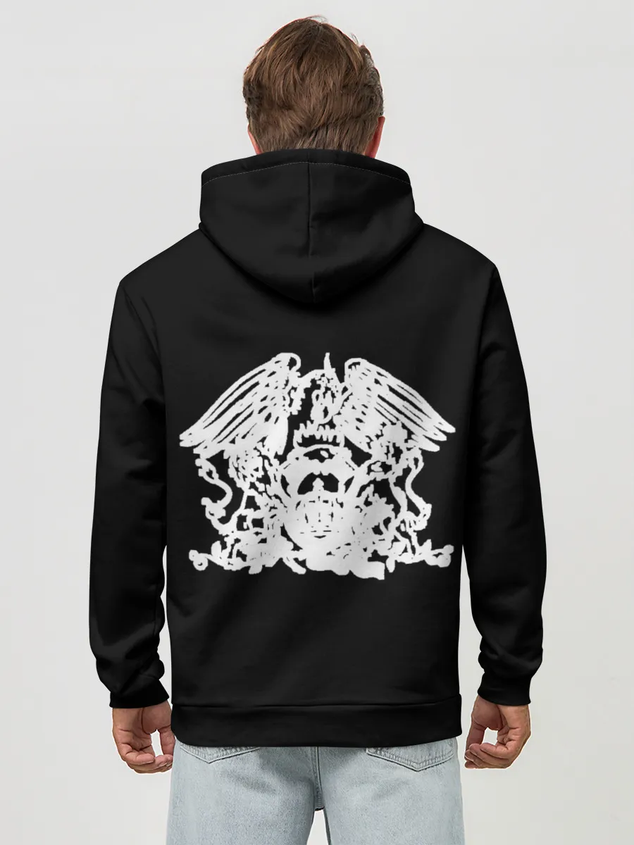 Худи мужской база хлопок / QUEEN | КВИН