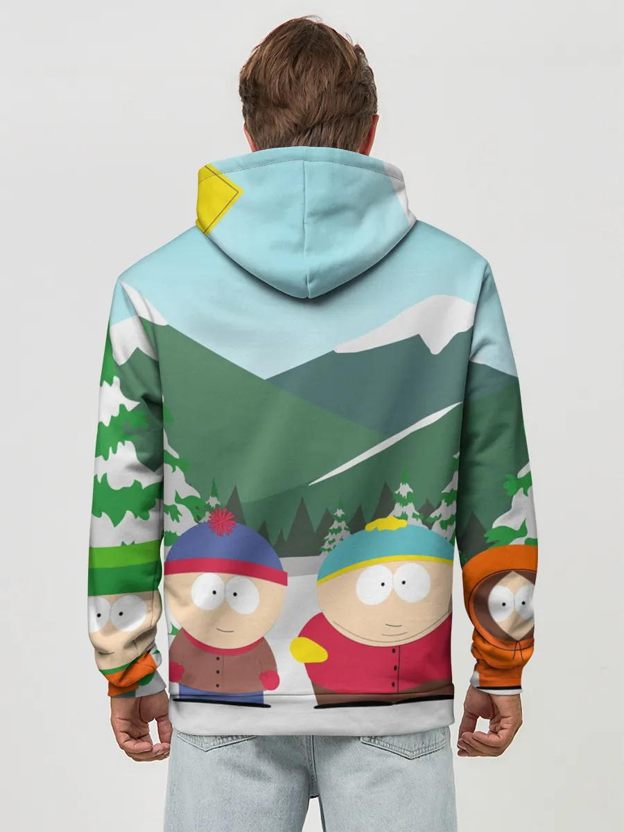 Худи мужской база хлопок / ЮЖНЫЙ ПАРК | SOUTH PARK
