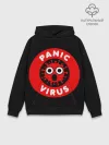 Худи мужской база хлопок / Panic Virus