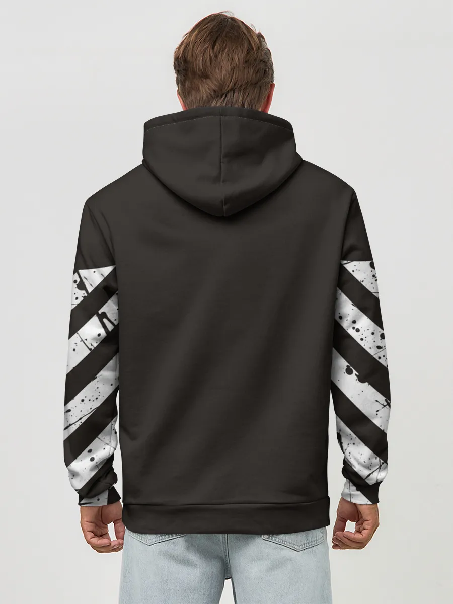 Худи мужской база хлопок / Dangerous Angry