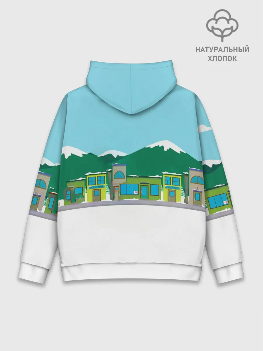 Худи мужской база хлопок / Южный Парк