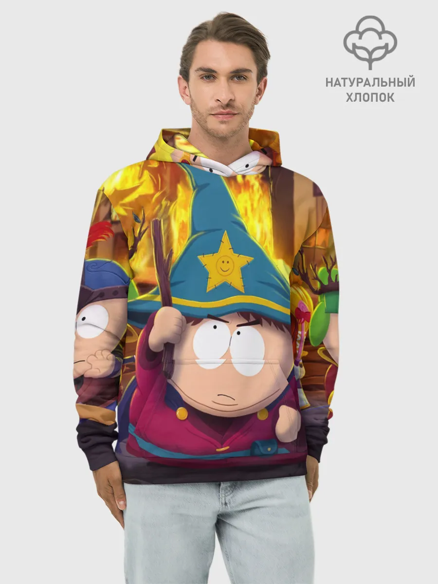 Худи мужской база хлопок / ЮЖНЫЙ ПАРК | SOUTH PARK