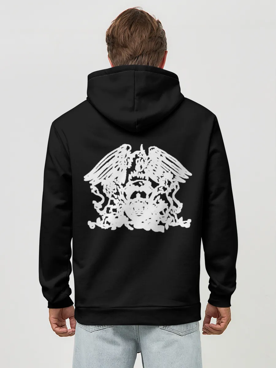 Худи мужской база хлопок / QUEEN