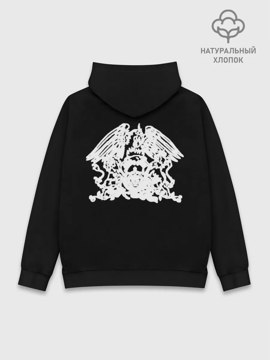 Худи мужской база хлопок / QUEEN