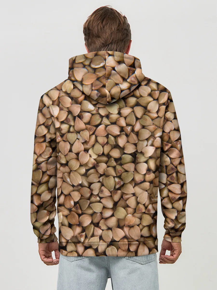 Худи мужской база хлопок / Гречка Греча