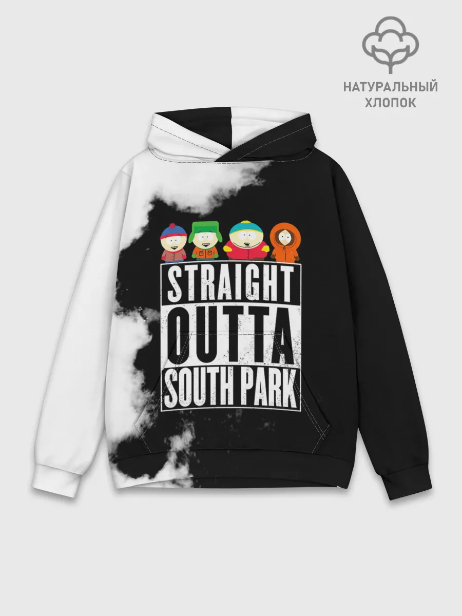 Худи мужской база хлопок / Прямо из Южного Парка
