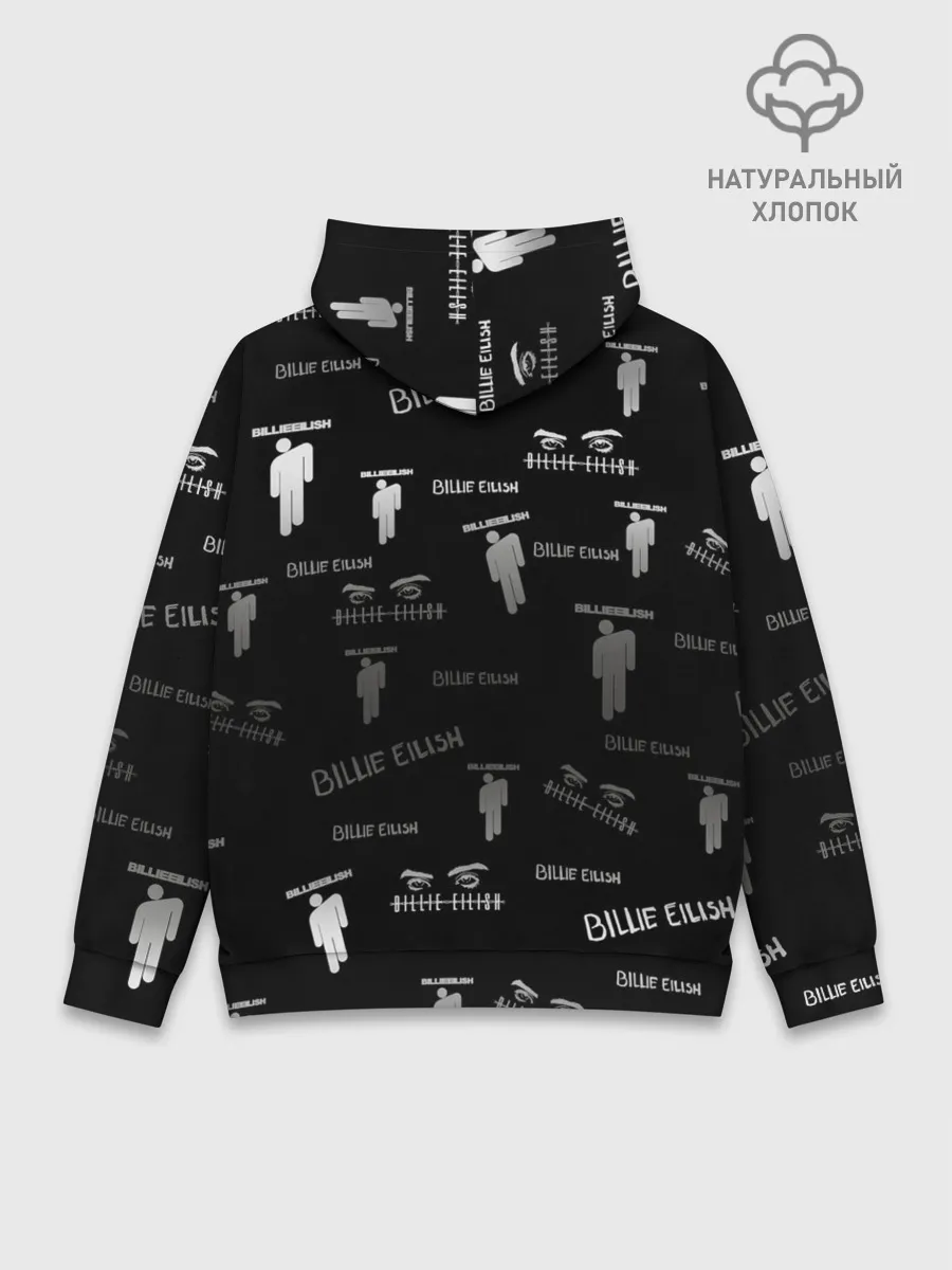 Худи мужской база хлопок / Billie Eilish