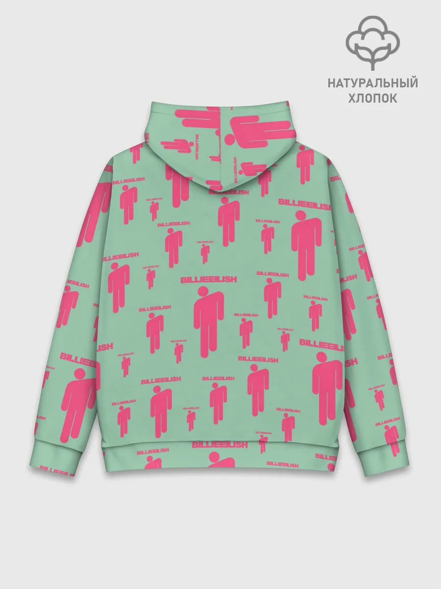 Худи мужской база хлопок / Billie Eilish