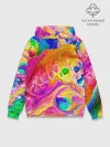 Худи мужской база хлопок / TIE DYE | ЯРКИЕ КРАСКИ