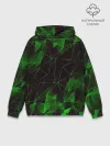 Худи мужской база хлопок / GREEN STRIPES | ЗЕЛЕНАЯ ГЕОМЕТРИЯ