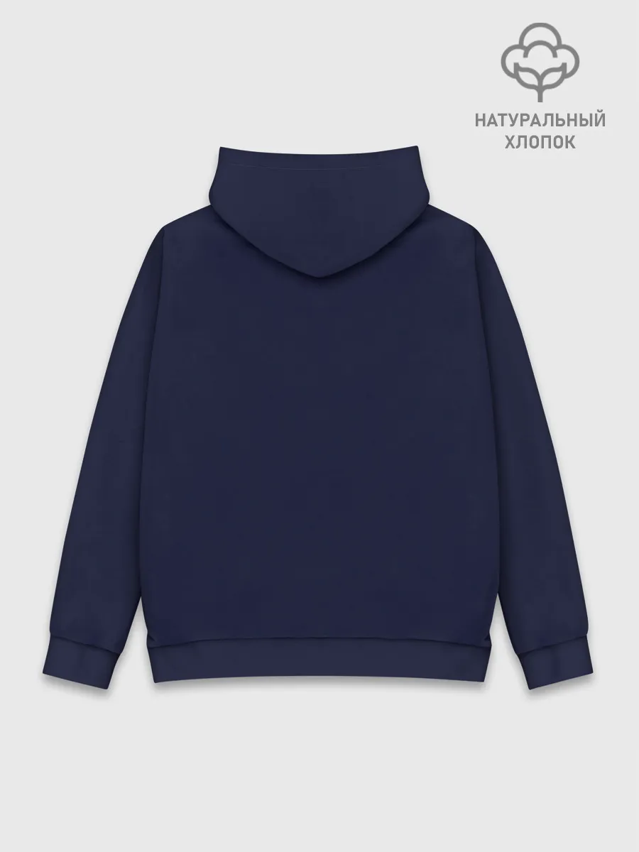 Худи мужской база хлопок / Школьная Тян