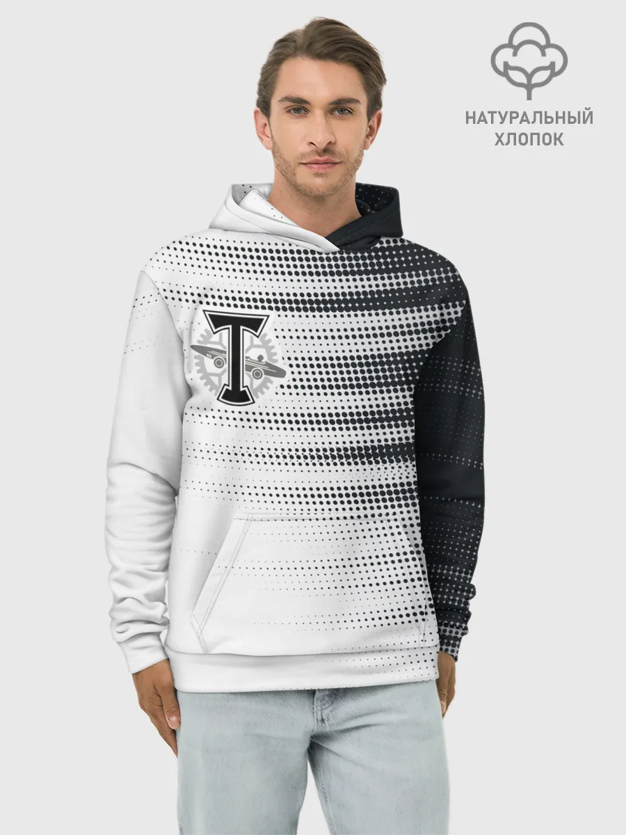 Худи мужской база хлопок / Торпедо