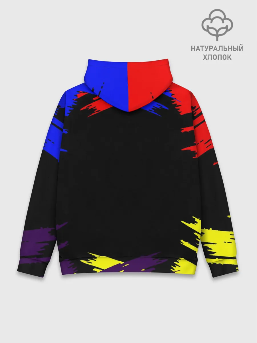 Худи мужской база хлопок / Ниндзя Супер Черепашки