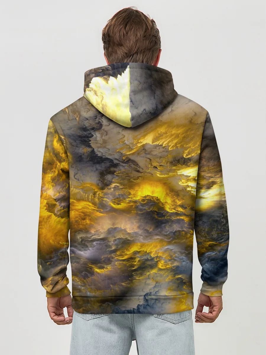 Худи мужской база хлопок / Shine