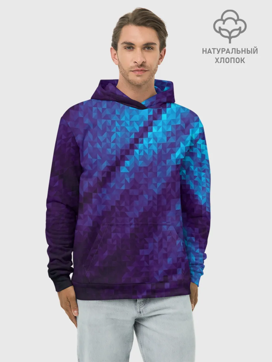 Худи мужской база хлопок / Abstract