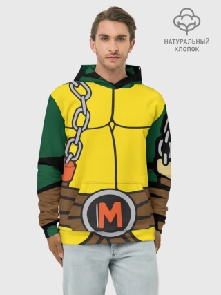 Худи мужской база хлопок / Микеланджело Косплей