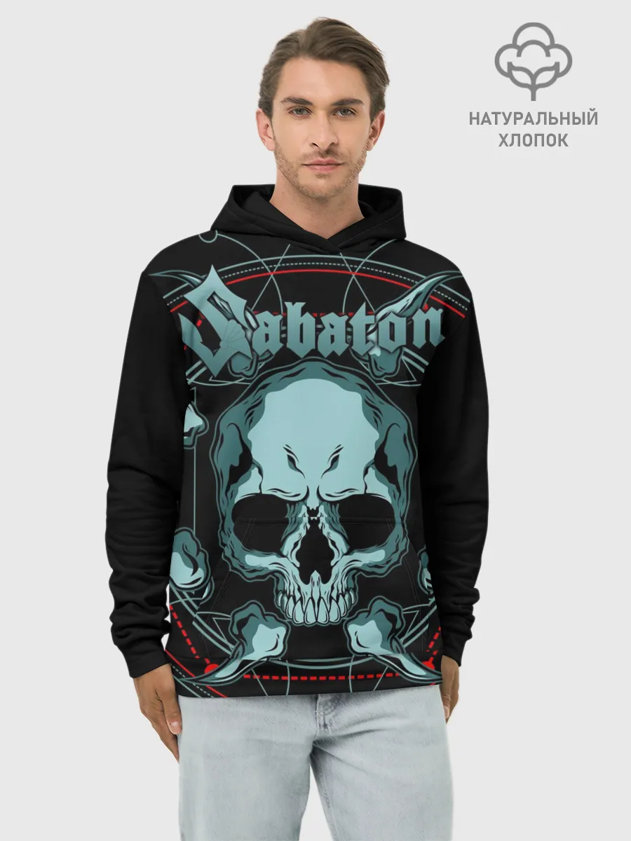 Худи мужской база хлопок / SABATON
