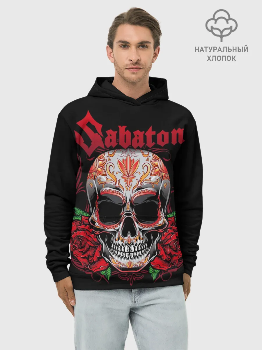 Худи мужской база хлопок / SABATON