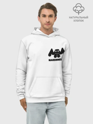 Худи мужской база хлопок / Marshmello