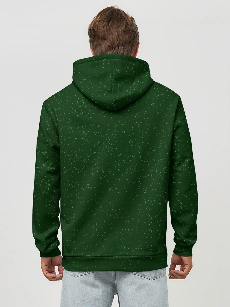 Худи мужской база хлопок / Бульбазавр Эша