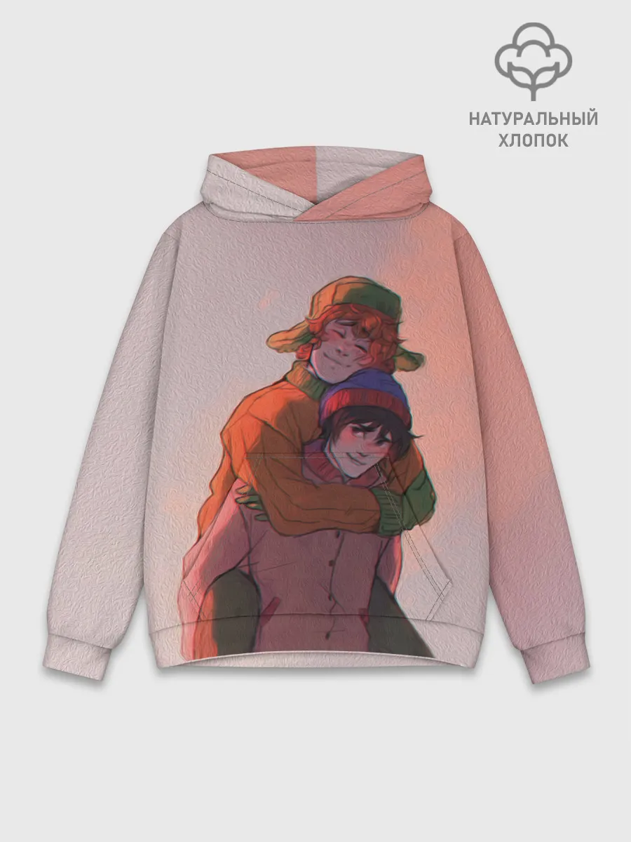 Худи мужской база хлопок / SOUTH PARK