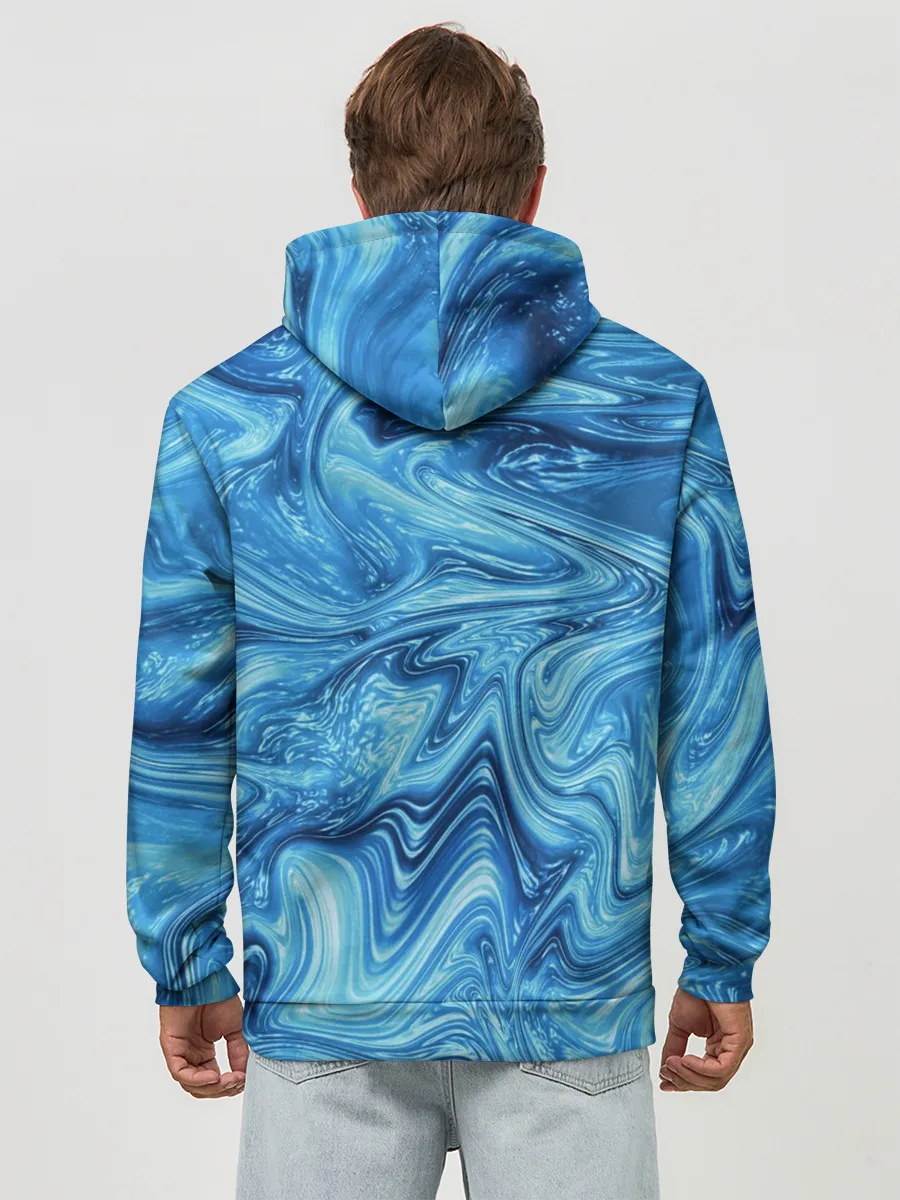 Худи мужской база хлопок / Водоворот