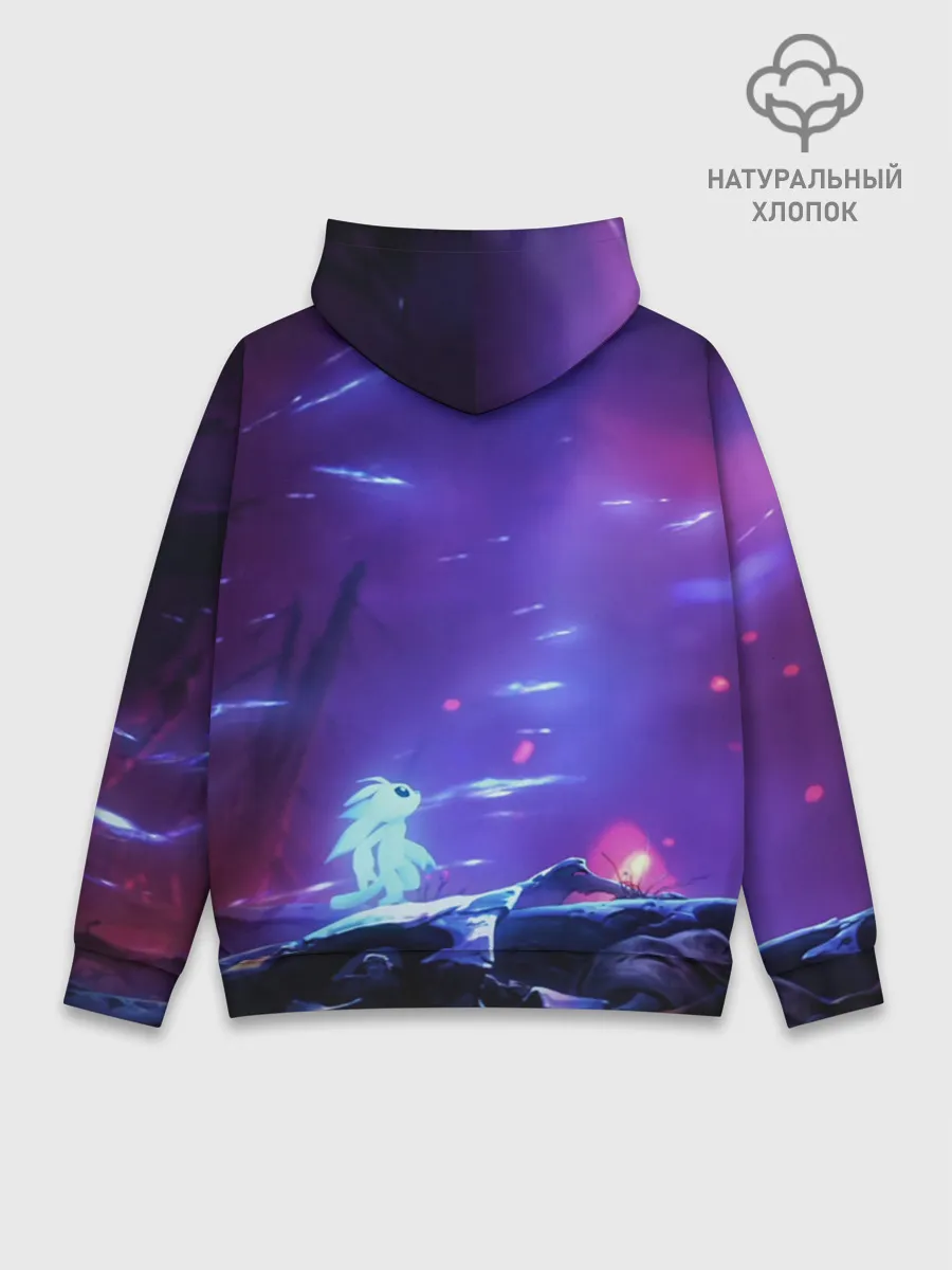 Худи мужской база хлопок / Ori and the Will of the Wisps