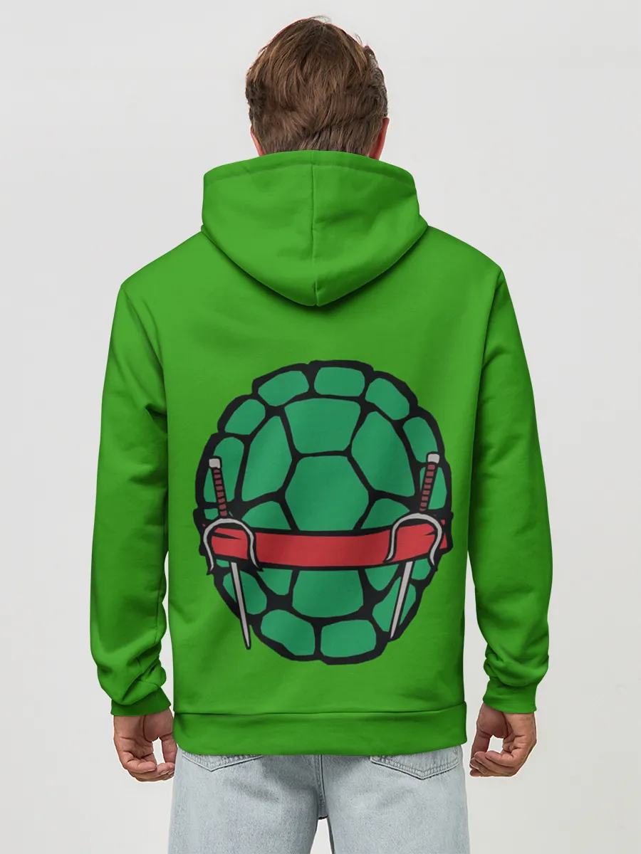 Худи мужской база хлопок / Черепашки-ниндзя