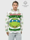 Худи мужской база хлопок / Черепашки-Ниндзя