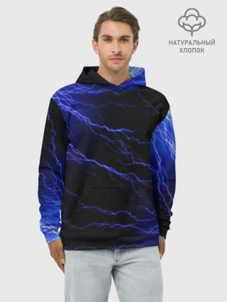 Худи мужской база хлопок / МОЛНИИ | РАЗРЯДЫ | НЕОН