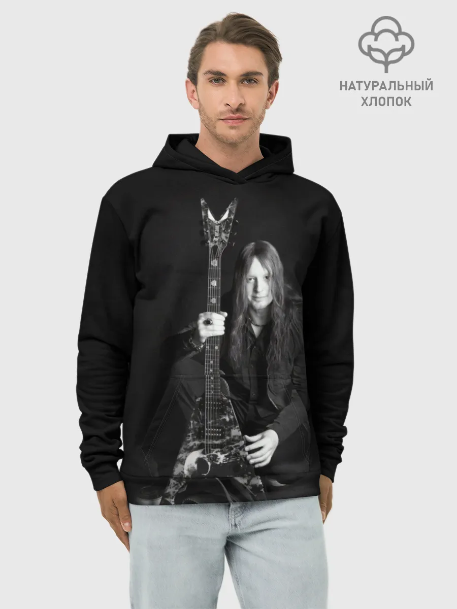 Худи мужской база хлопок / Arch Enemy 55