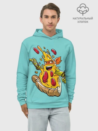 Худи мужской база хлопок / PIZZA TIME