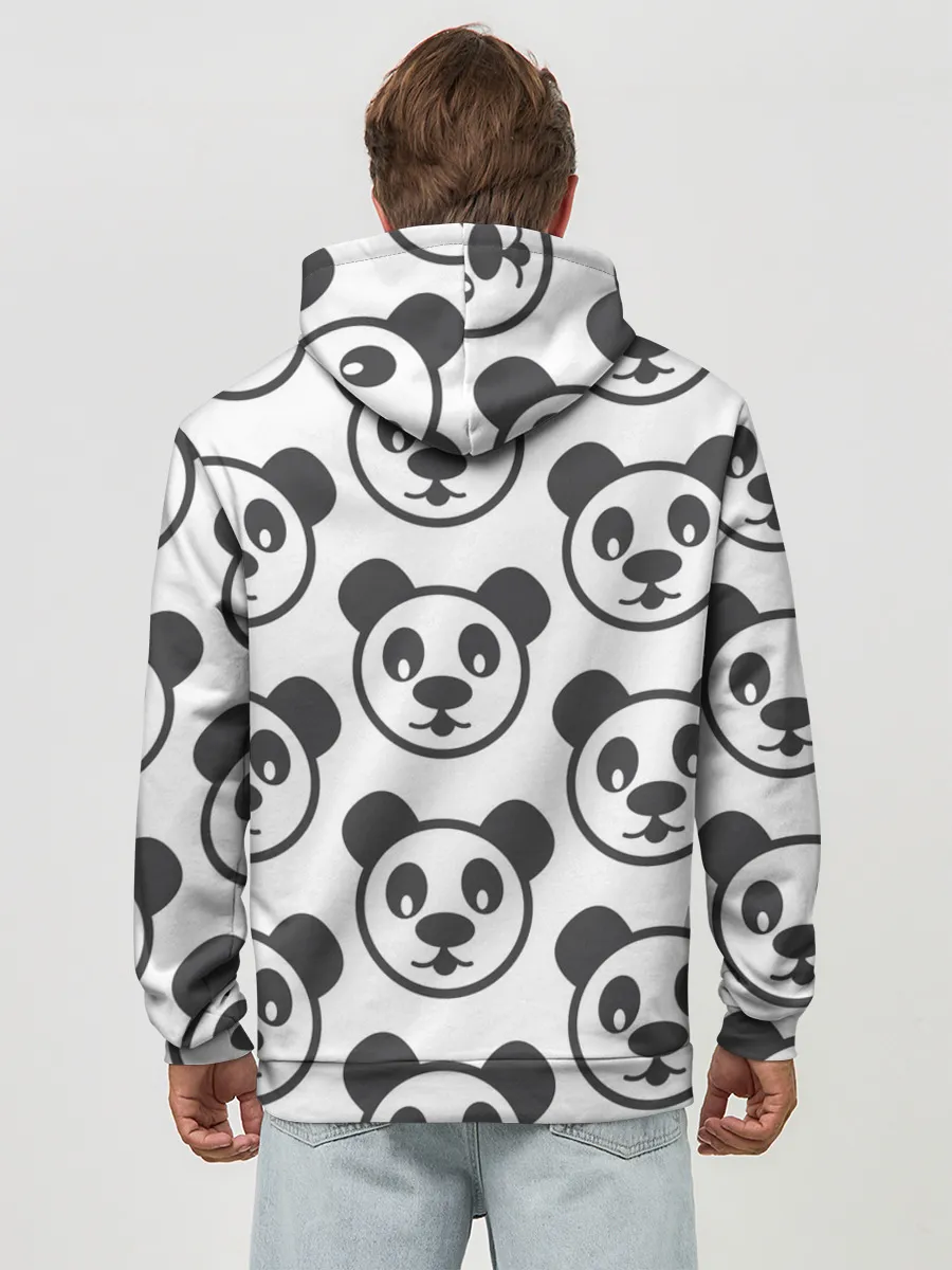 Худи мужской база хлопок / panda