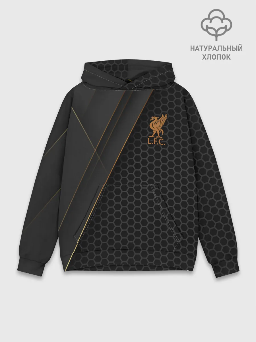 Худи мужской база хлопок / Liverpool F.C.