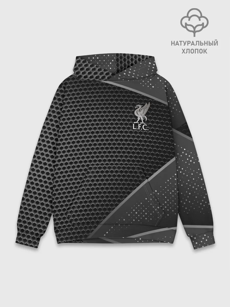 Худи мужской база хлопок / Liverpool F.C.