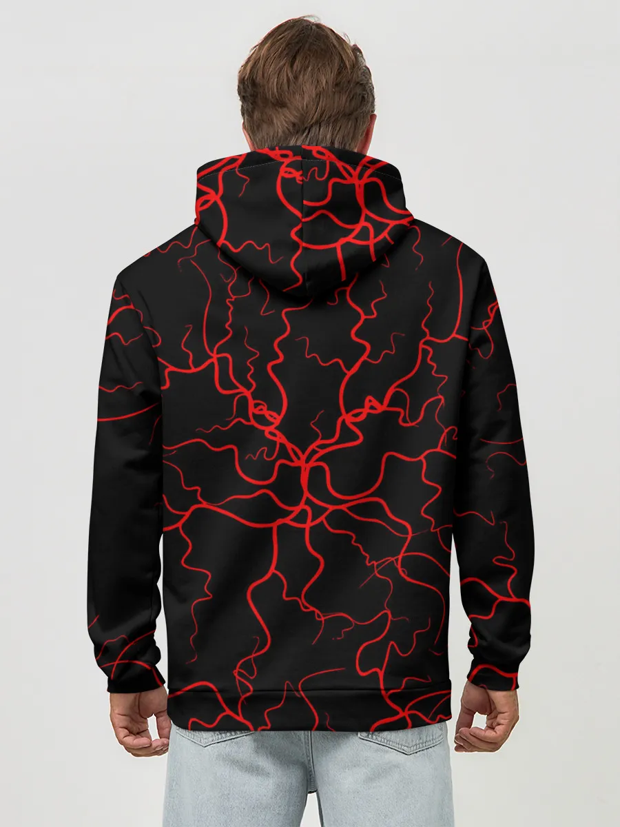 Худи мужской база хлопок / ЗАРАЖЁННАЯ МАСКА