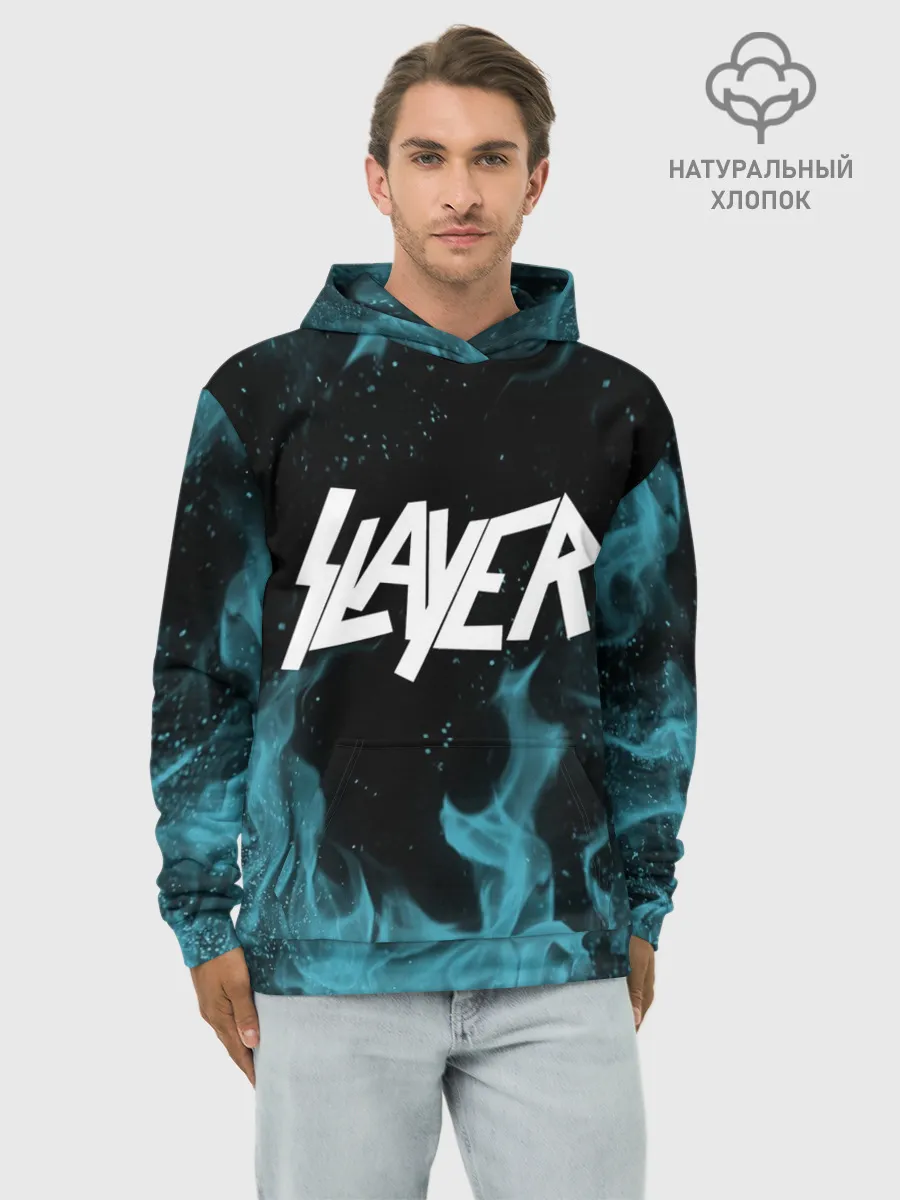 Худи мужской база хлопок / Slayer
