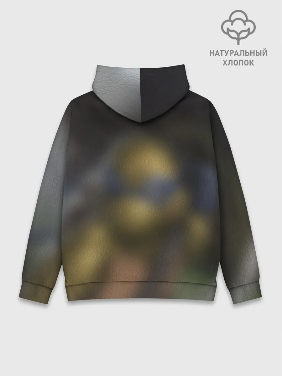 Худи мужской база хлопок / ЛЕОНАРДО