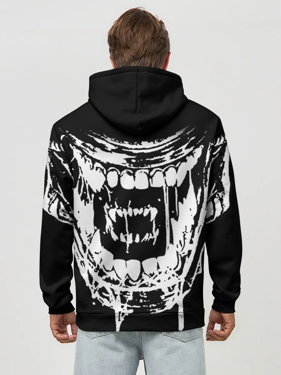 Худи мужской база хлопок / Чужой