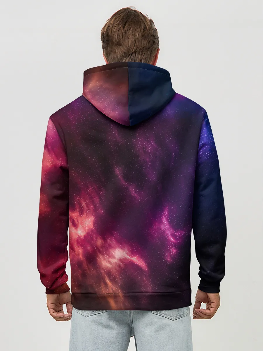 Худи мужской база хлопок / КОСМОС