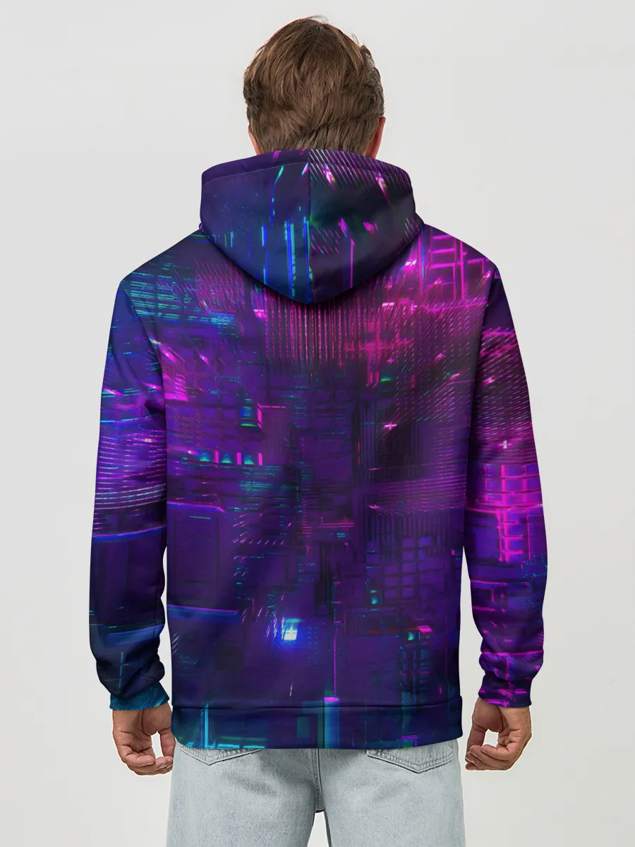 Худи мужской база хлопок / NEON