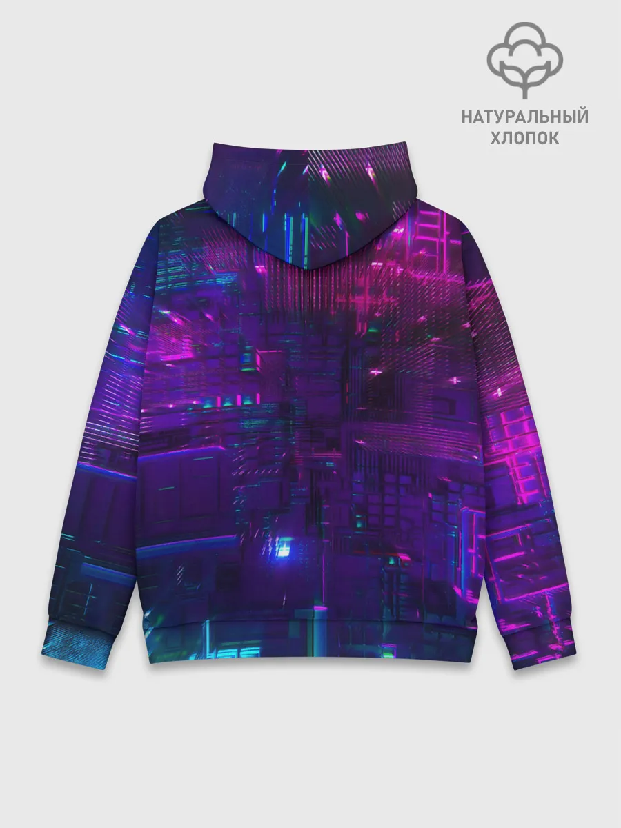 Худи мужской база хлопок / NEON