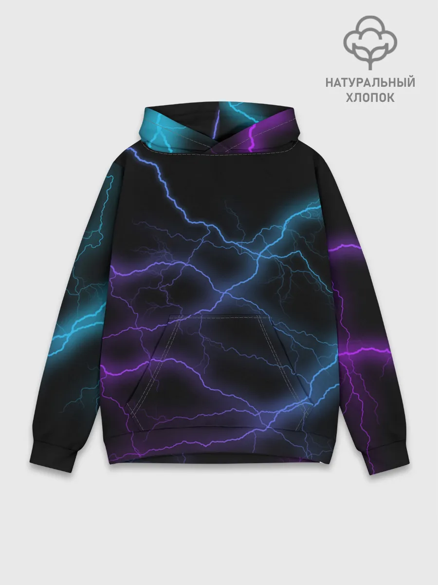 Худи мужской база хлопок / МОЛНИЯ