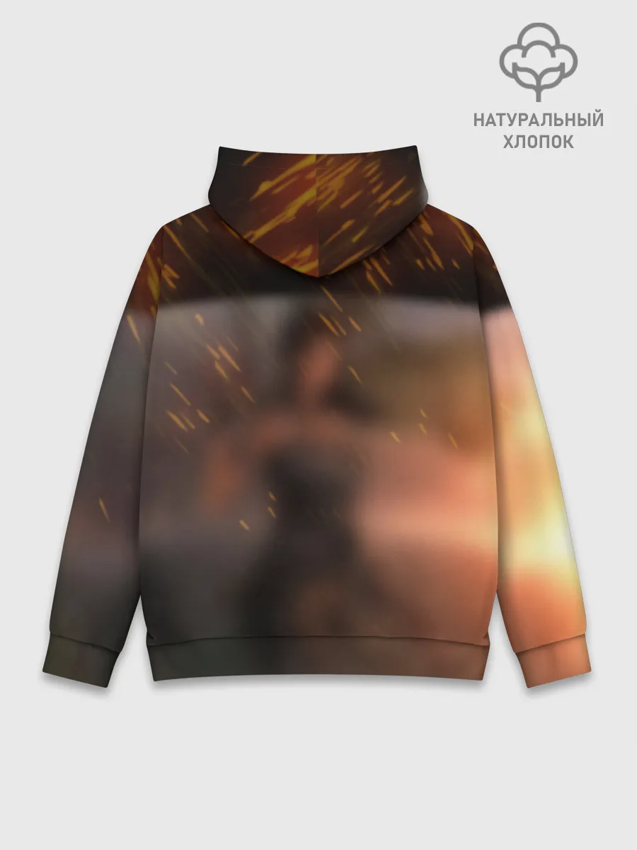 Худи мужской база хлопок / TOMB RAIDER