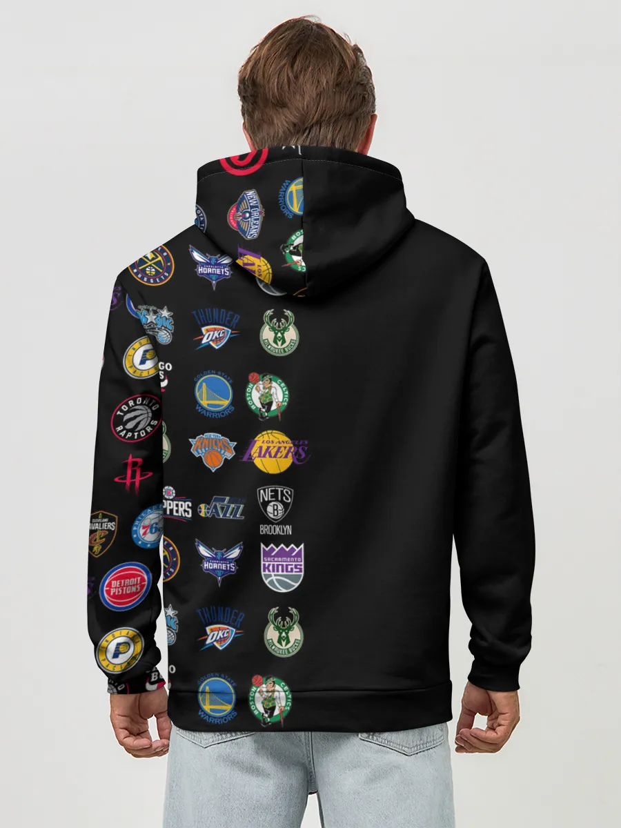 Худи мужской база хлопок / NBA