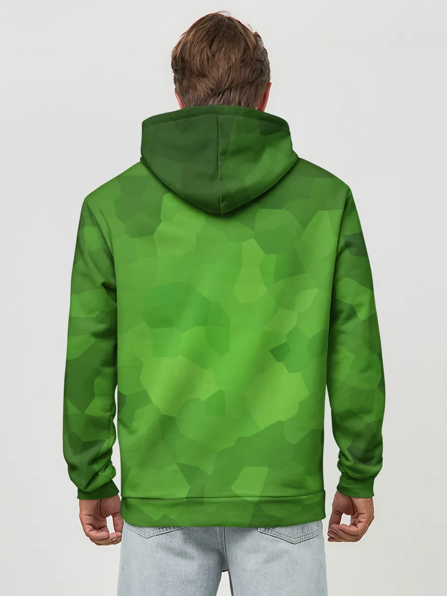 Худи мужской база хлопок / Minecraft