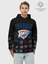 Худи мужской база хлопок / Oklahoma City Thunder
