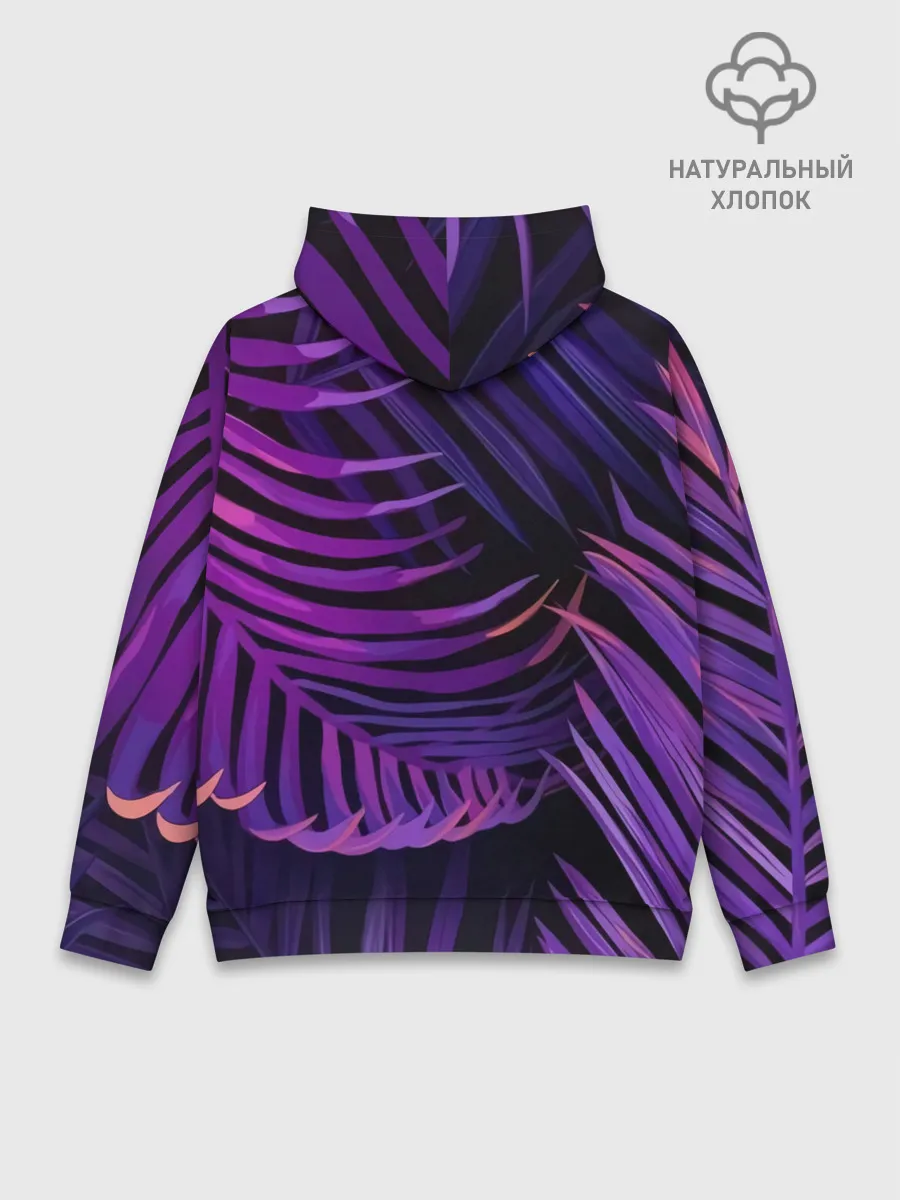 Худи мужской база хлопок / Тропики